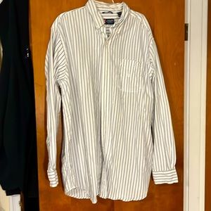 Chaps 2XLT button up dress shirt